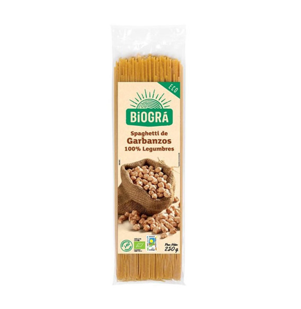 Espagueti de garbanzos Biogrà 250g | ecológico