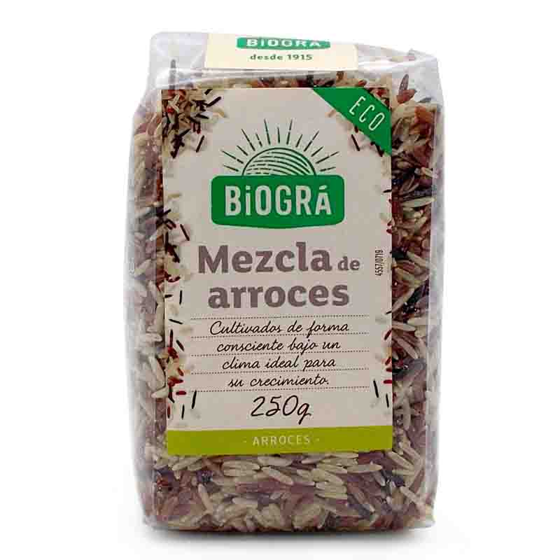 Mezcla de arroces salvajes 250g BIO Biográ