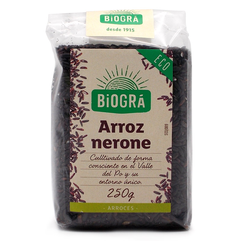 ARROZ NEGRO NERONE 250g BIO