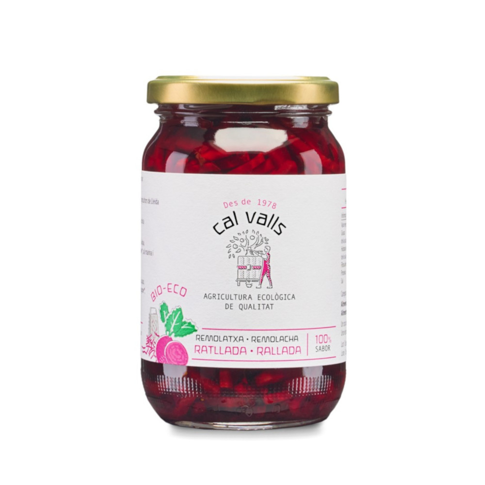 Remolacha rallada 345g Cal Valls | ecológica