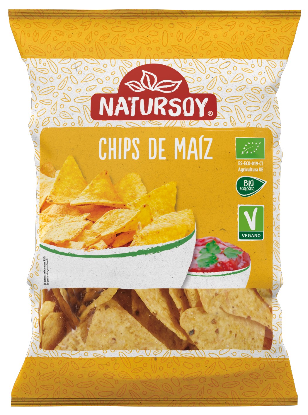 NATURSOY - CHIPS DE MAIZ 125g BIO
