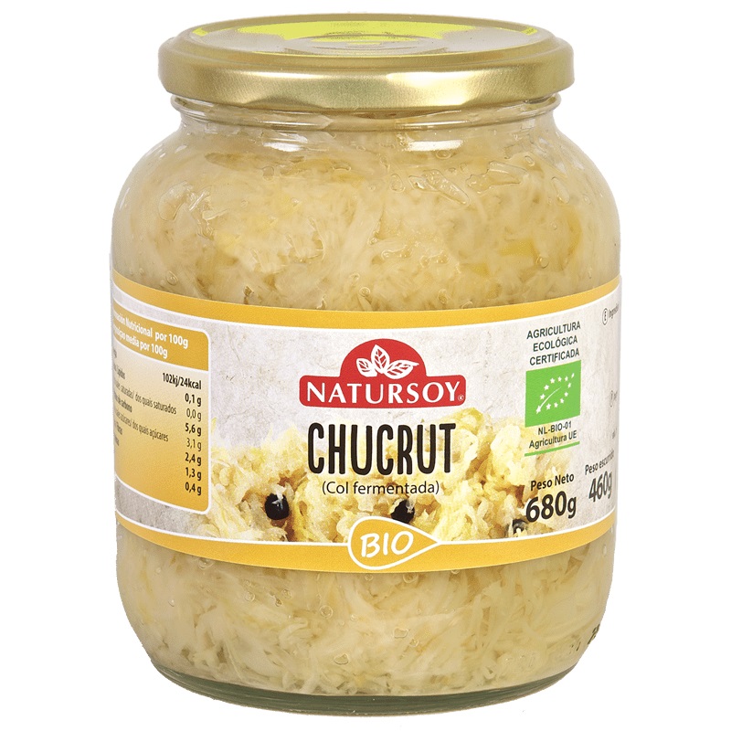 Chucrut (Col Fermentada) Natursoy 800g | ecológico