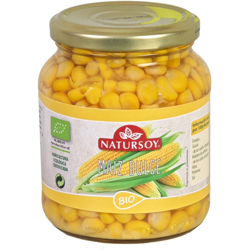 NATURSOY - MAIZ DULCE 330g BIO