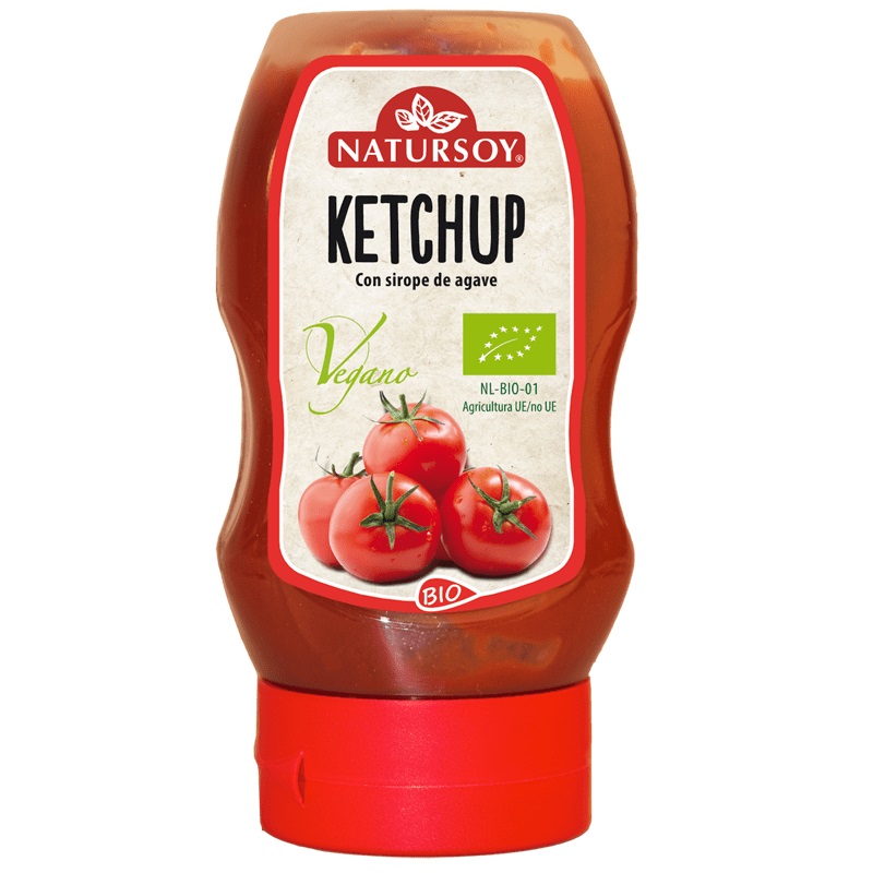 NATURSOY - KETCHUP CON SIROPE DE AGAVE 300ml BIO