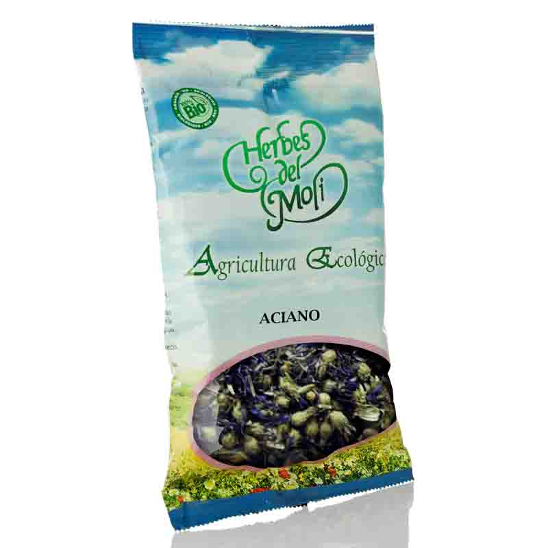 Aciano*, flores (Herbes del Molí)