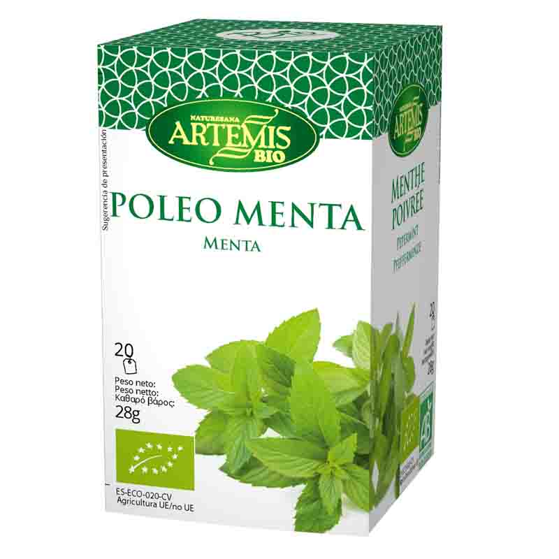 Infusión poleo menta Artemis 20 bolsitas | ecológico