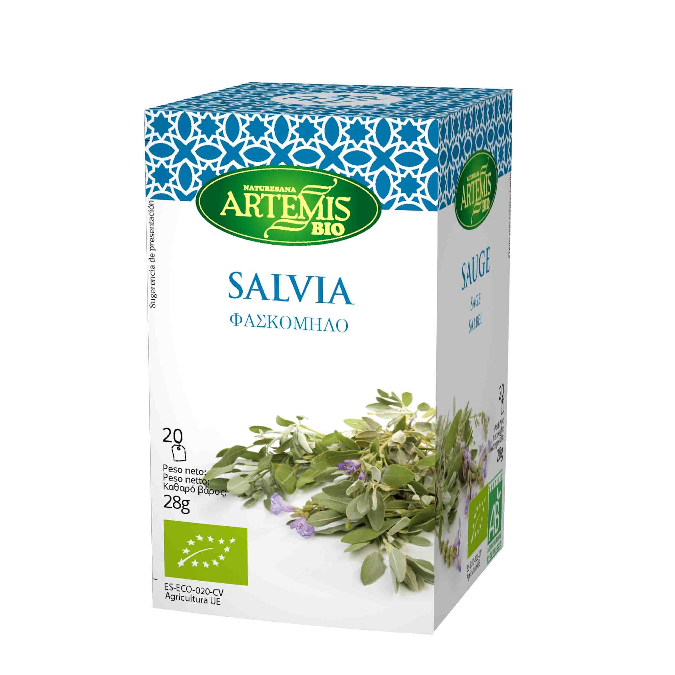 ARTEMIS - SALVIA 20filtros BIO