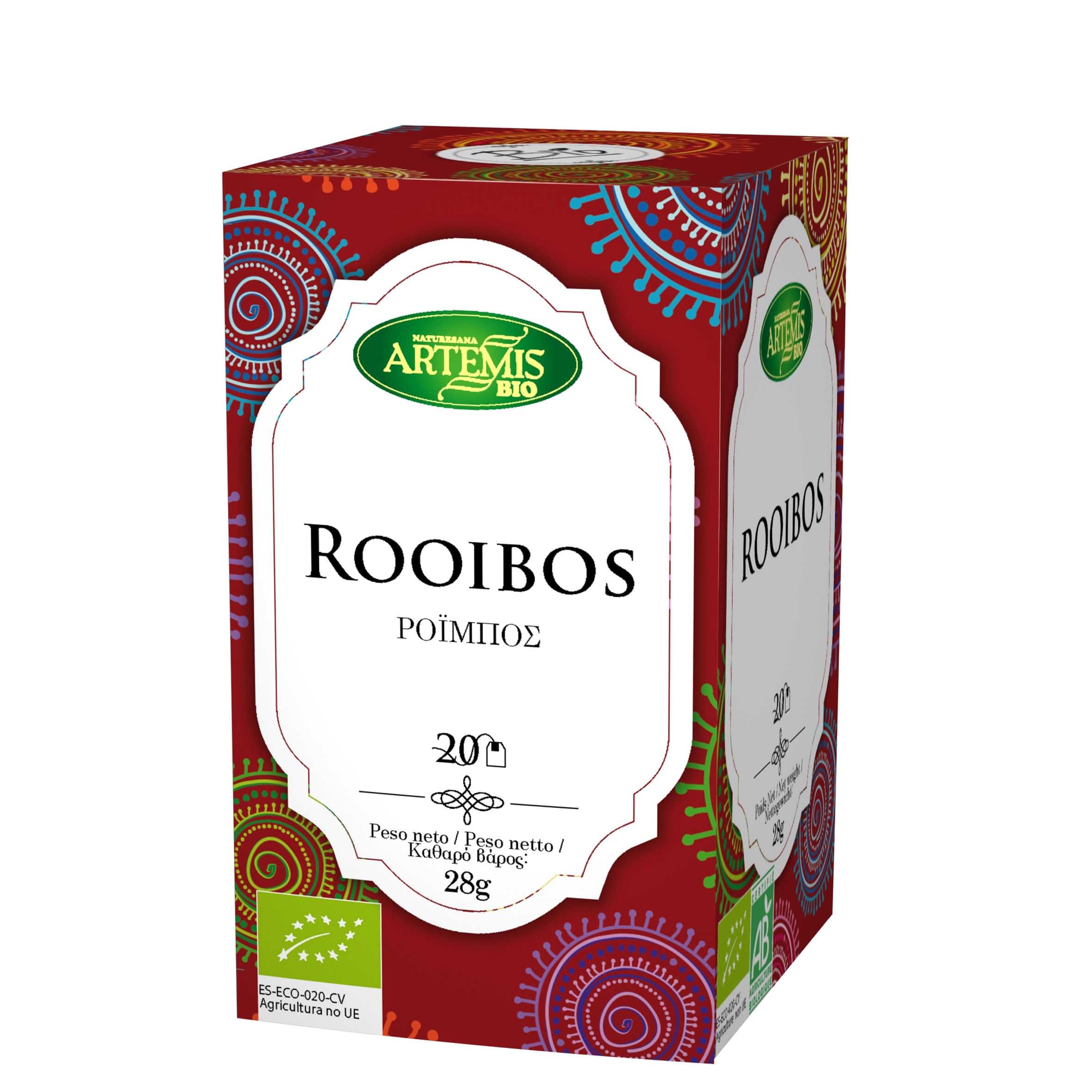 Infusión rooibos Artemis 20 bolsitas | ecológico