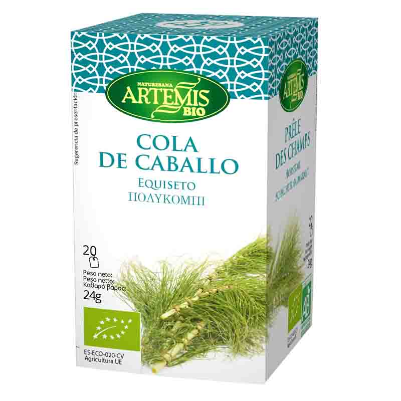 Infusión de Cola de Caballo* en filtros (ARTEMIS)