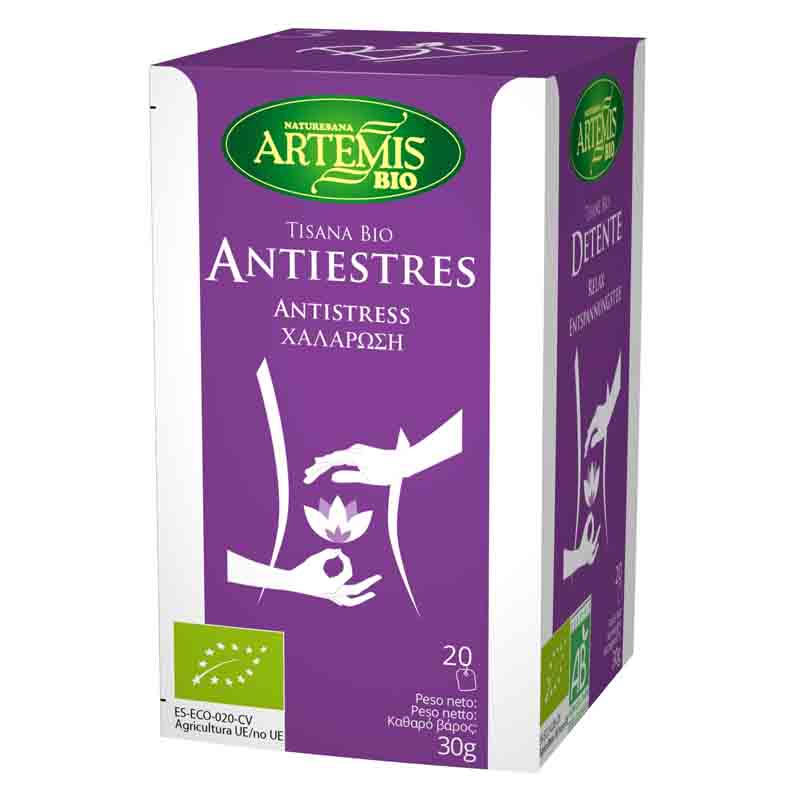 Infusión Anti Estrés Artemis 20 filtros | ecológico