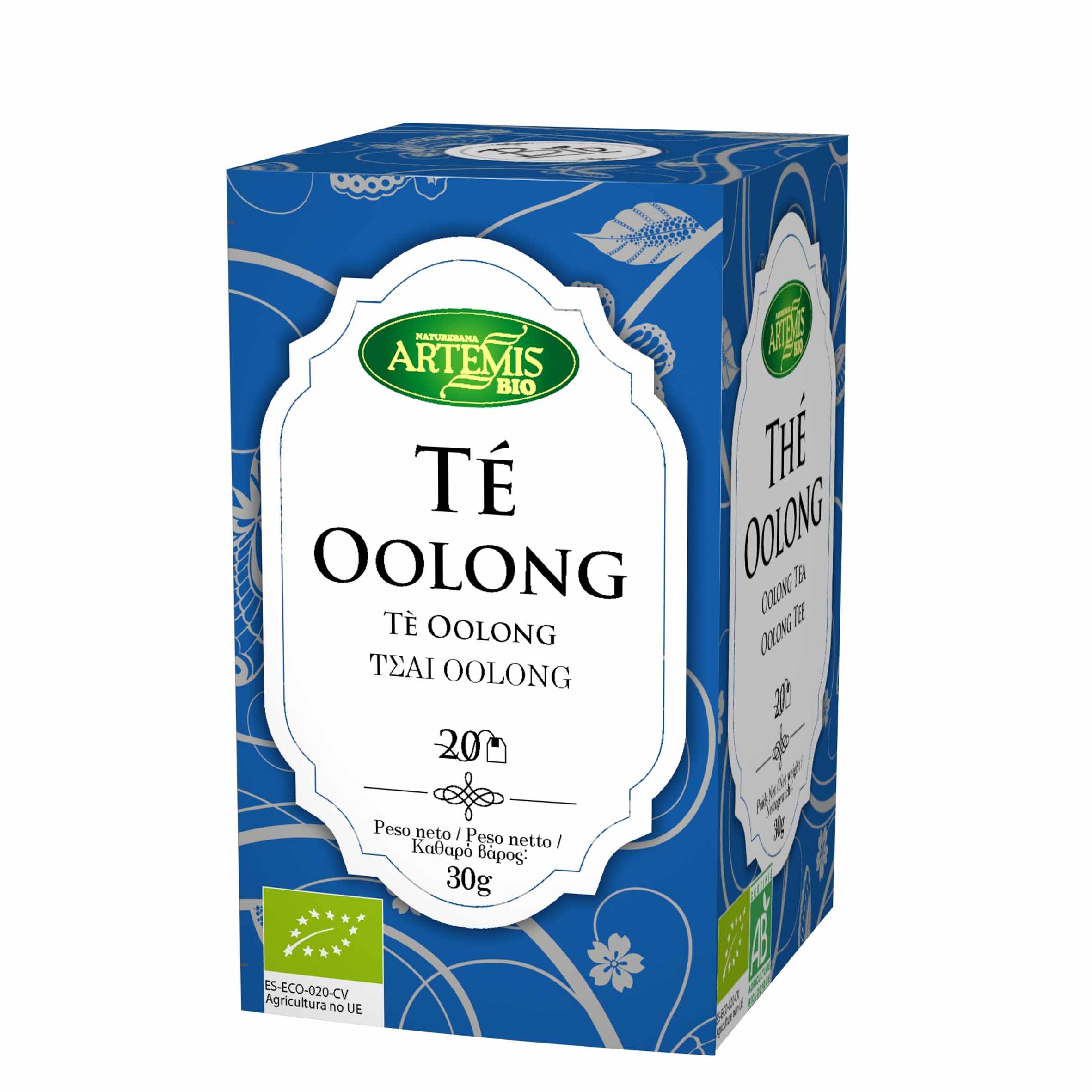 Té Oolong 20 filtros Artemis | ecológico