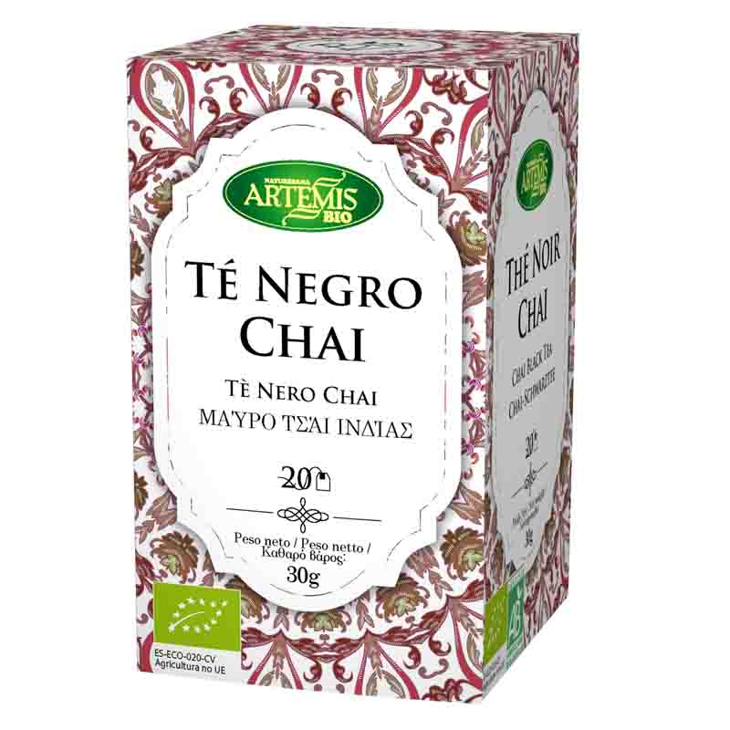 ARTEMIS - TE NEGRO CHAI 20filtros BIO