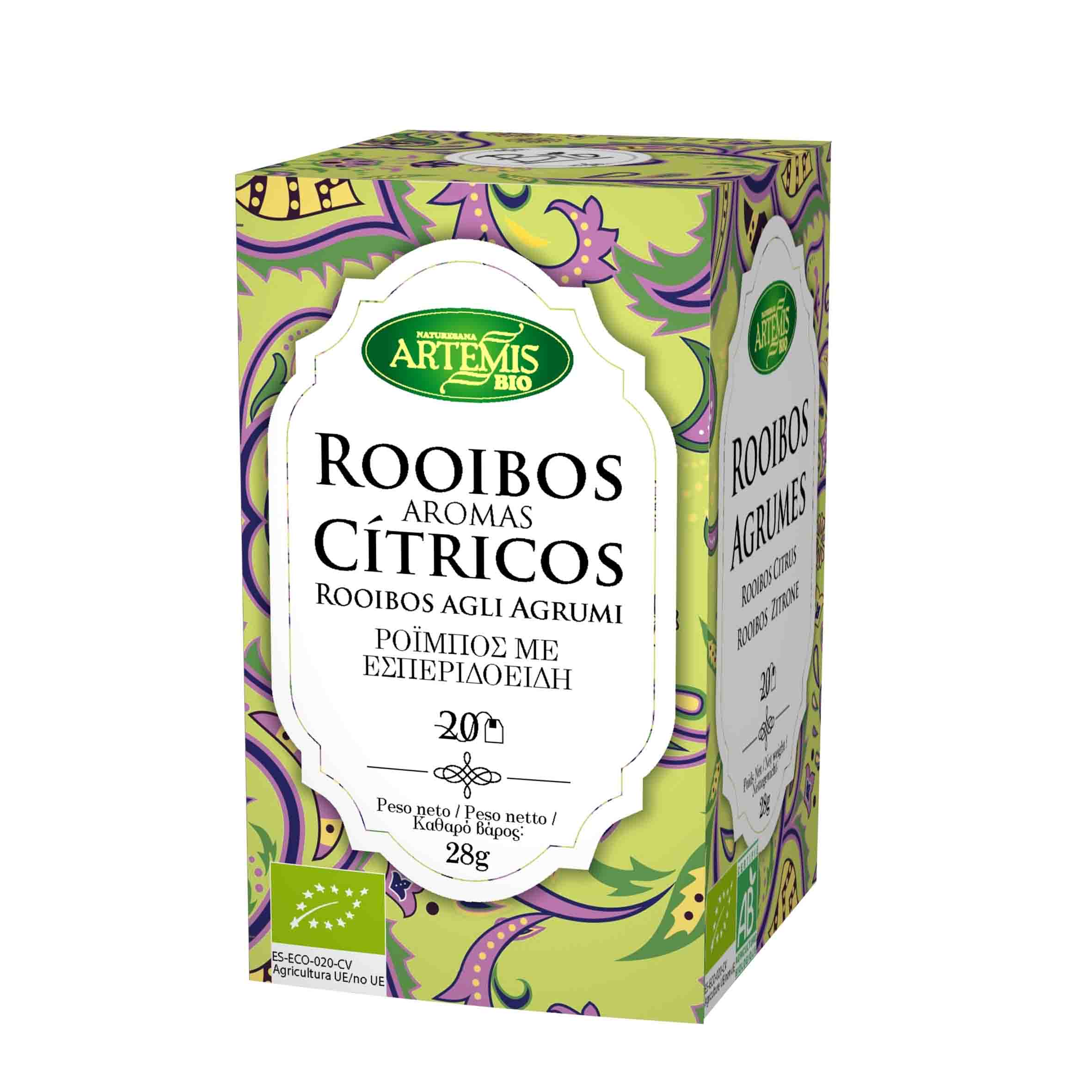 ARTEMIS - ROOIBOS CITRICOS 20filtros BIO