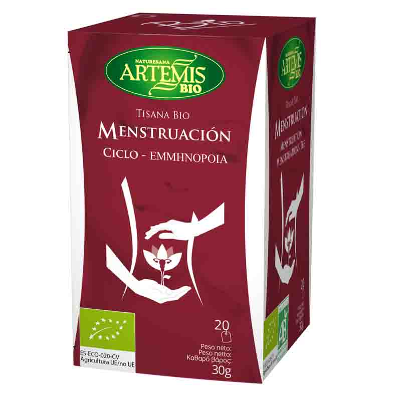 Infusión menstruación Artemis 20 bolsitas | ecológico