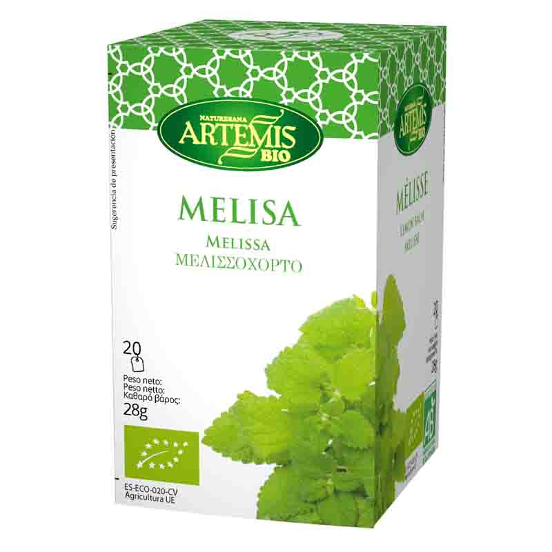 Melisa ecológica 20 filtros Artemis