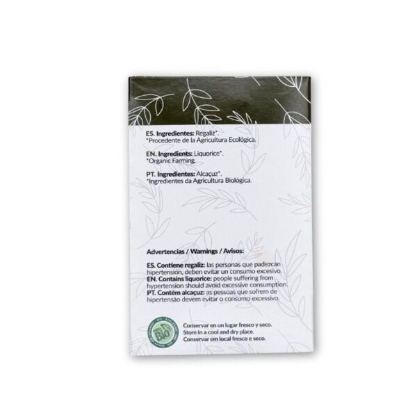 Infusión de Regaliz 20 filtros Artemis | Ecológico 2