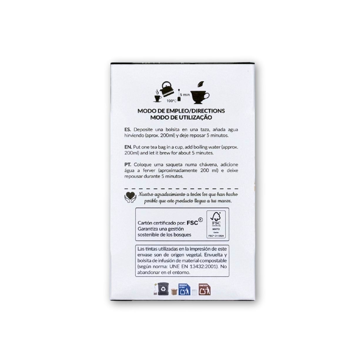 Infusión de Regaliz 20 filtros Artemis | Ecológico 3