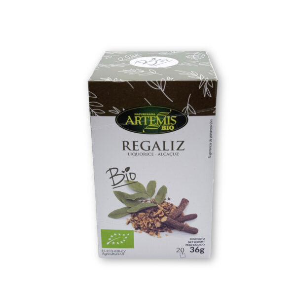 Infusión de Regaliz 20 filtros Artemis | Ecológico