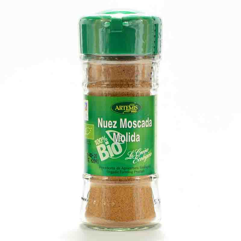 Nuez moscada molida 40g Artemis | ecológica