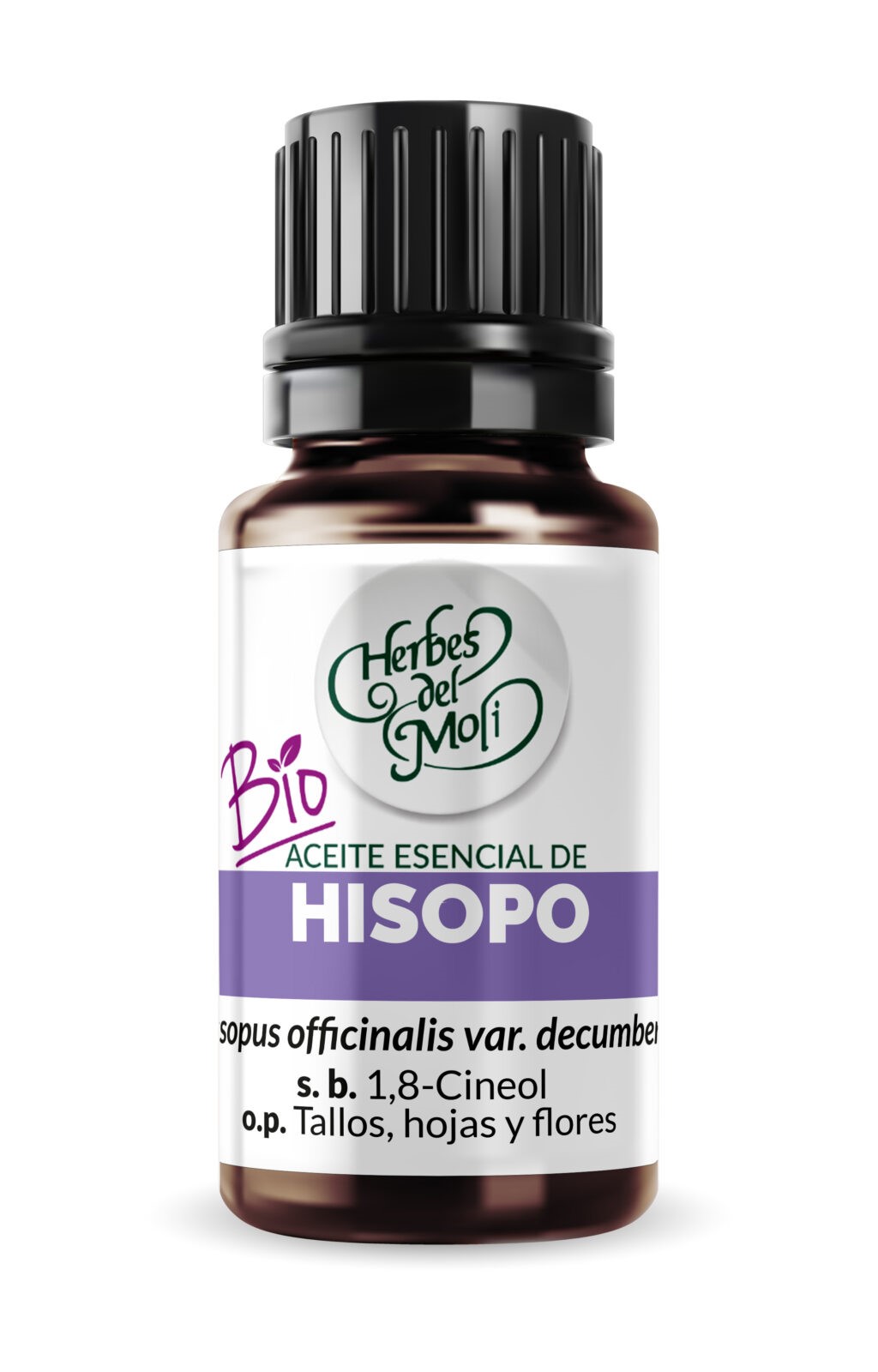 Aceite esencial ecológico de Hisopo Herbes del Molí 10ml