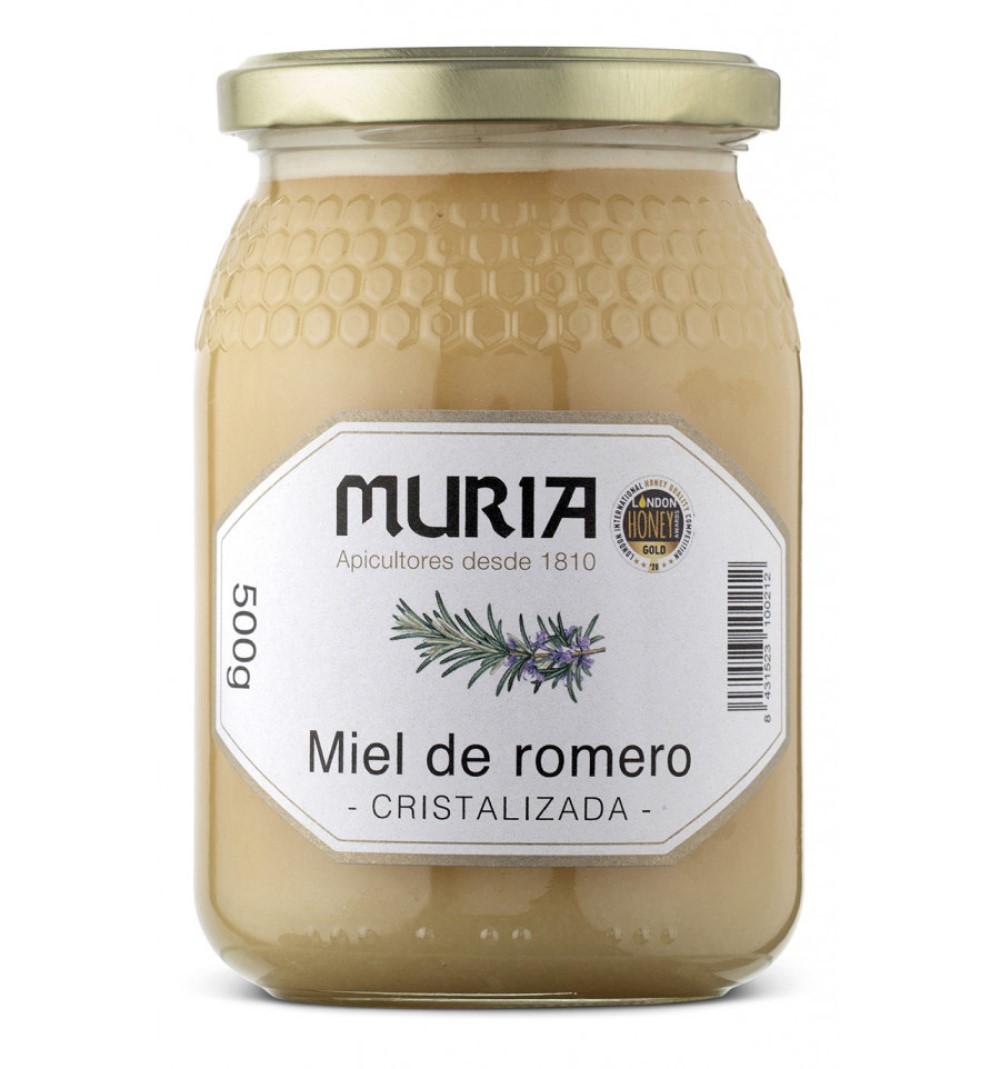 MURIA - MIEL DE ROMERO CRISTALIZADA 500g