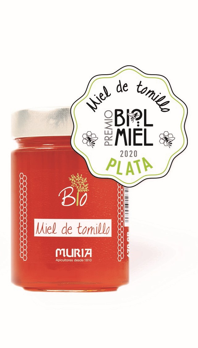 Miel de tomillo 470g BIO Muria
