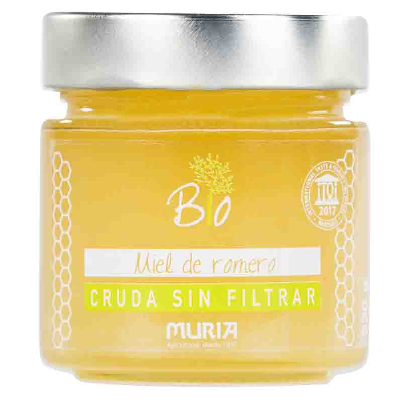 Miel cristalizada de romero 320g Muria | ecológico