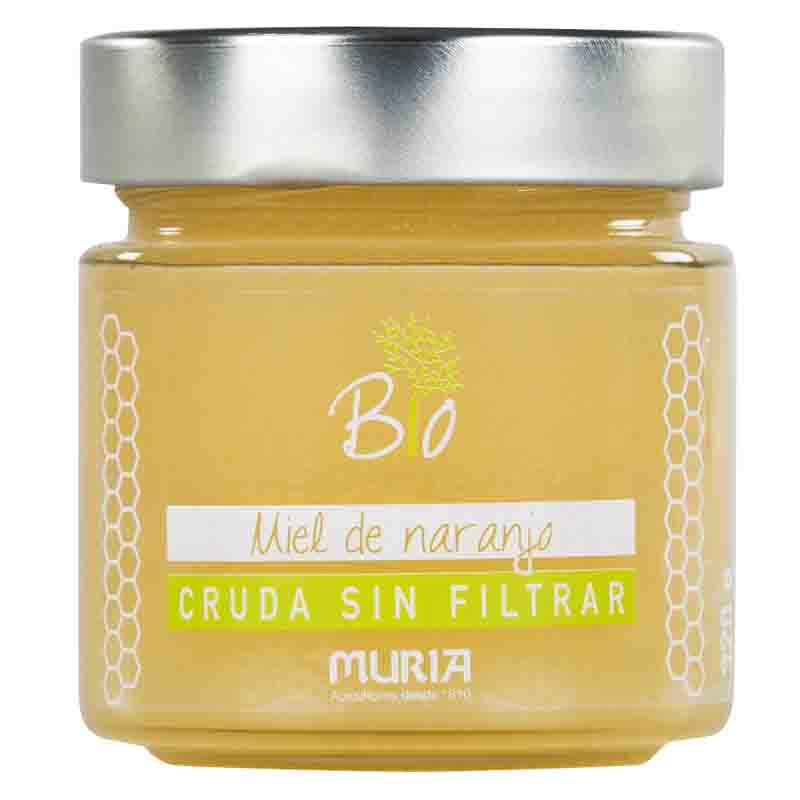 Miel cristalizada de naranjo 320g Muria | ecológico
