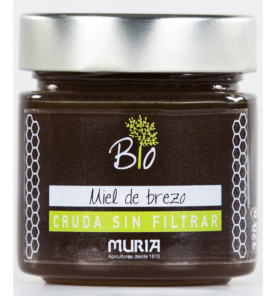 BIO MURIA - MIEL CRISTALIZADA DE BREZO 320g BIO