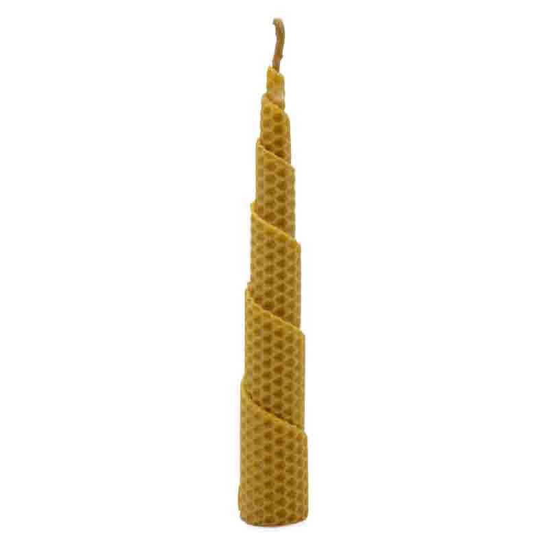 MURIA - VELA ESPIRAL 20cm 100% CERA