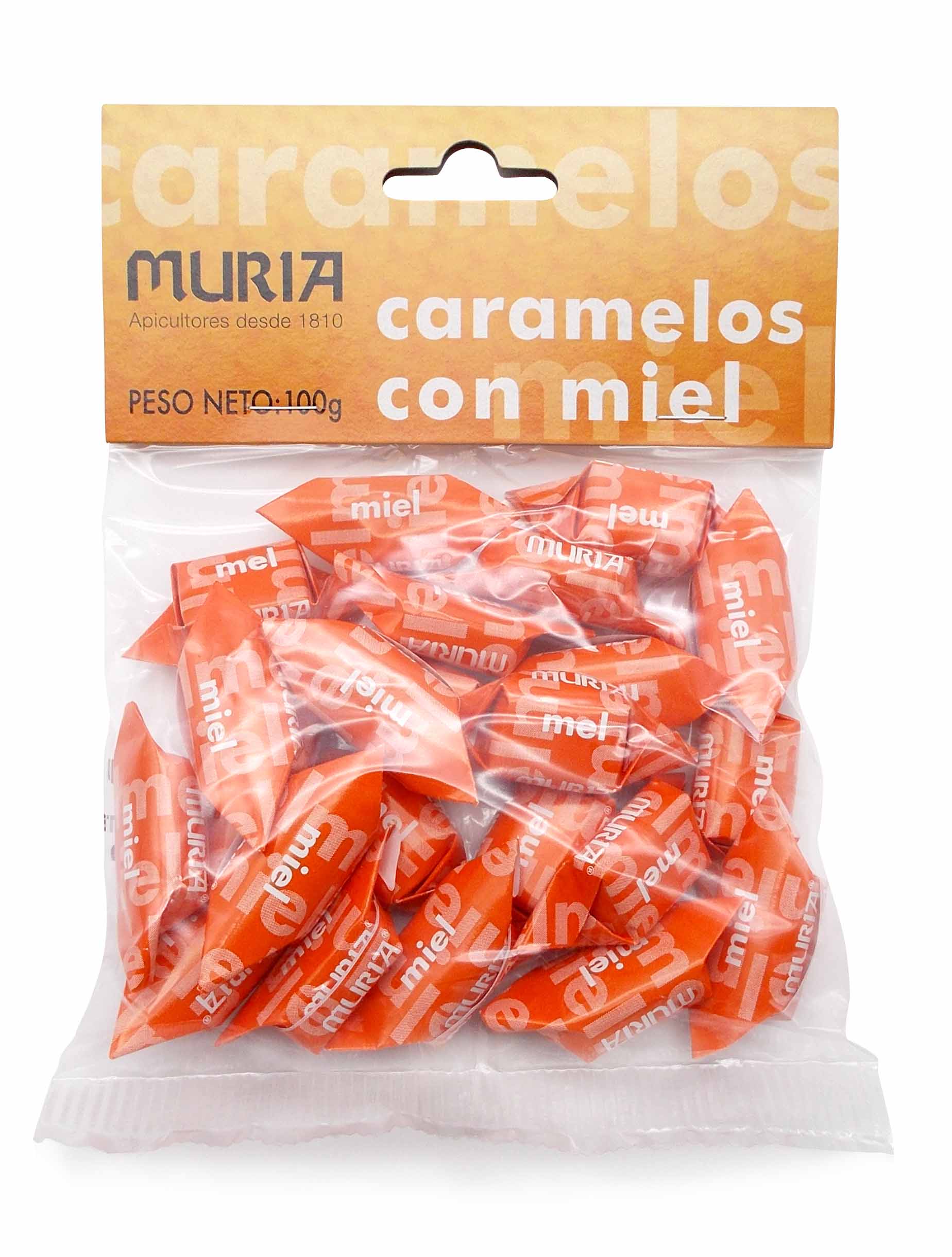 Caramelos de miel Muria 100g