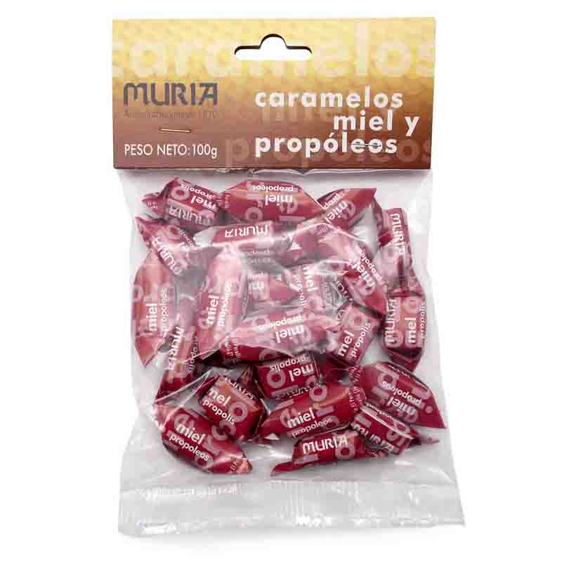 MURIA - CARAMELOS DE MIEL Y PROPOLEO 100g