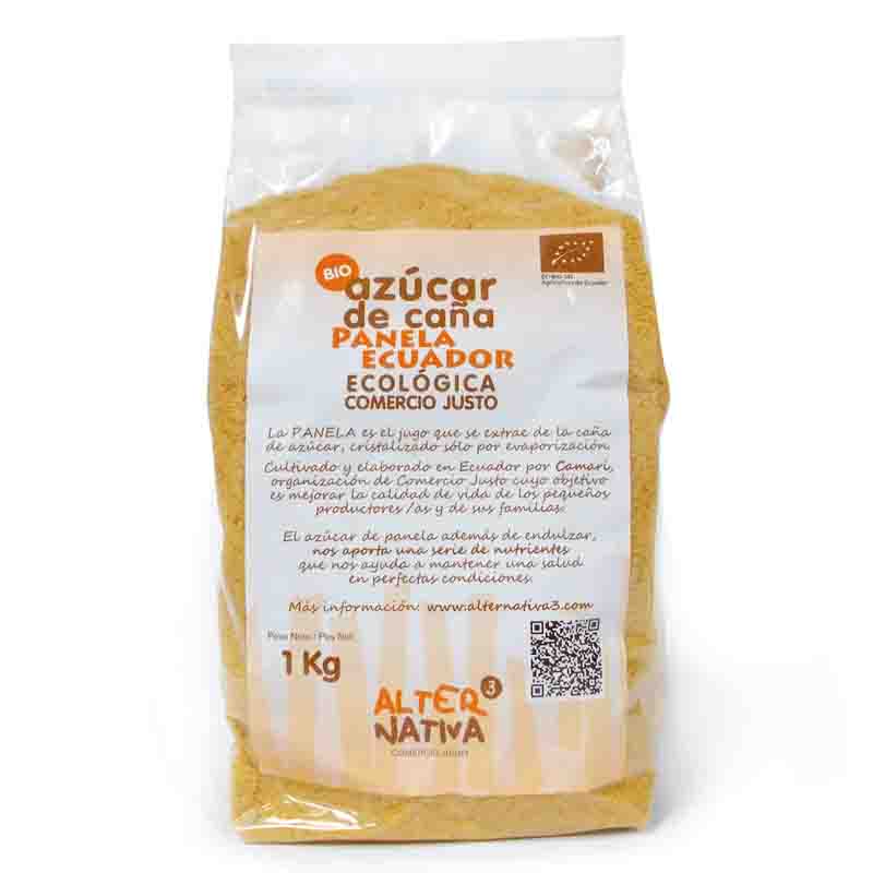 Panela Ecológica de Caña Alternativa3   1 kg | Azúcar de Comercio Justo de Ecuador