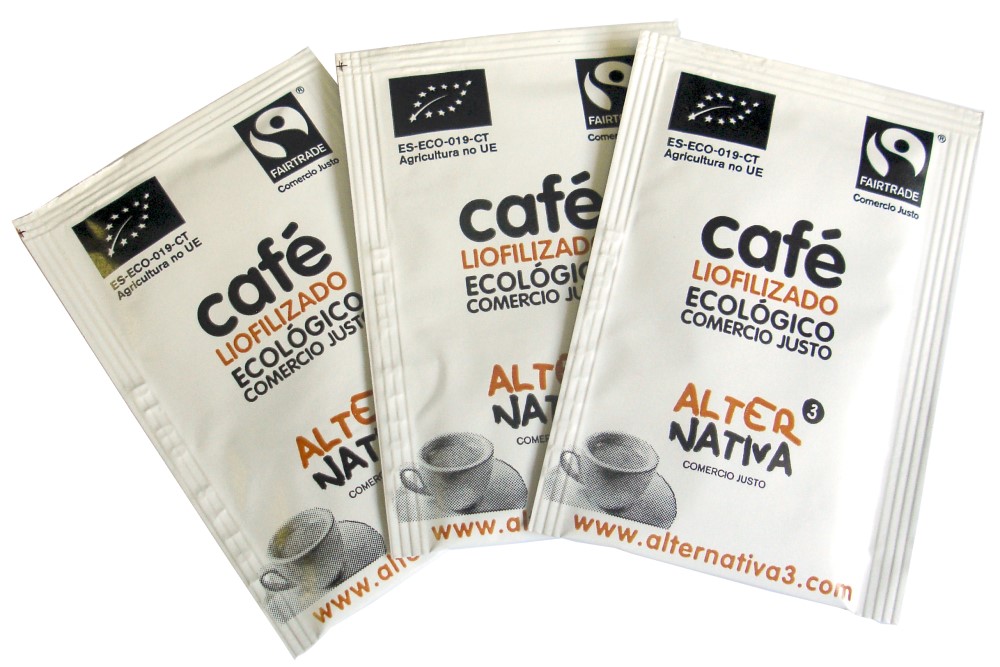 ALTERNATIVA3 - CAFE SOLUBLE BIO 375 sobres