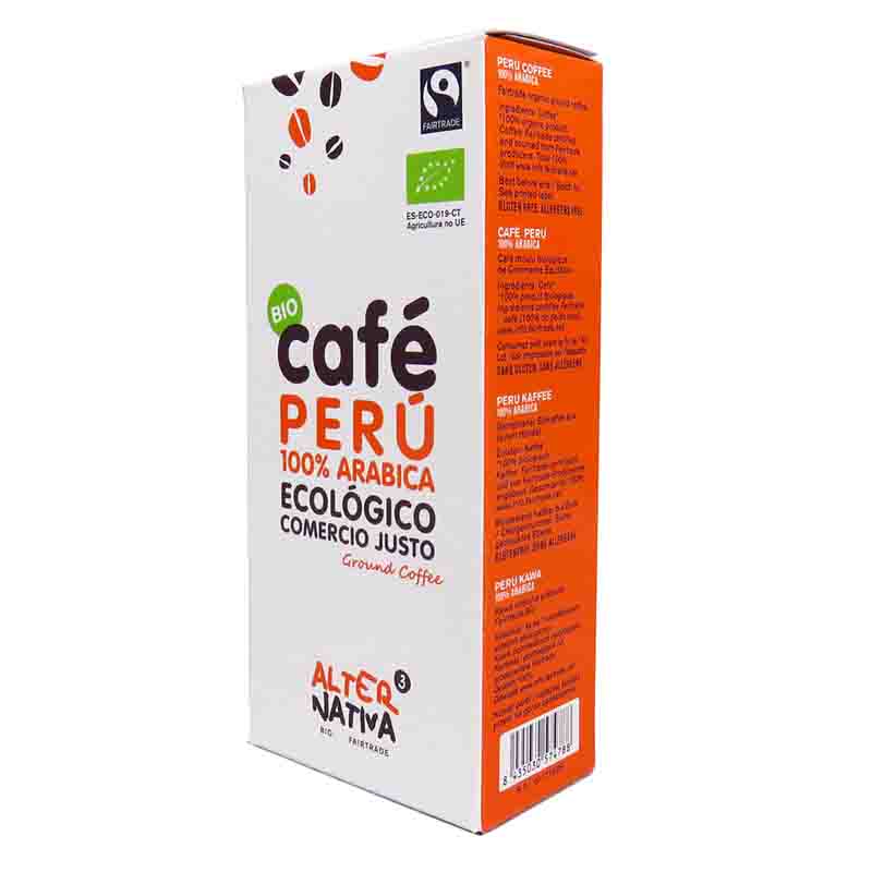 Café Natural 100% Arábica Molido Bio 250g