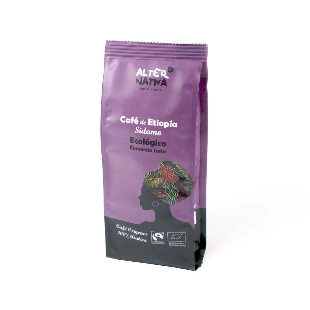 Café Molido De Etiopía Procedente De Sidamo 250g Bio Alternativa3 8435030575754 