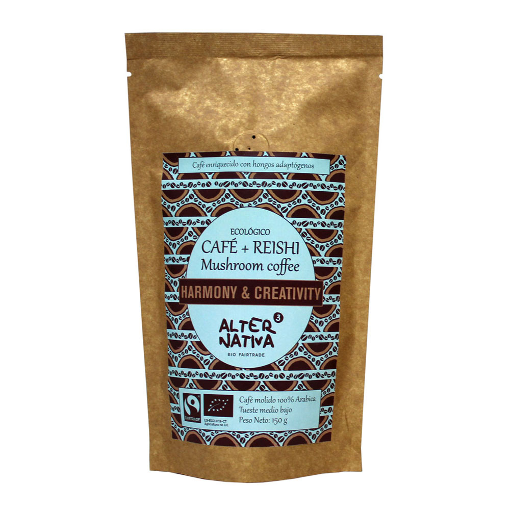 ALTERNATIVA3 - CAFE CON REISHI MOLIDO 150g BIO