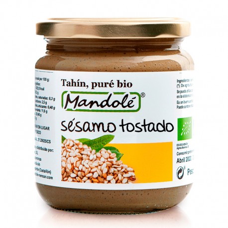 MANDOLE - PURE SESAMO TOSTADO 675g (TAHIN 100%) BIO
