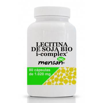 Lecitina de Soja* i-complex - 1020mg (MENSAN), 80 cápsulas