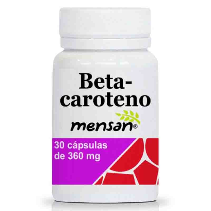 MENSAN - BETACAROTENO 360mg 30 cápsulas