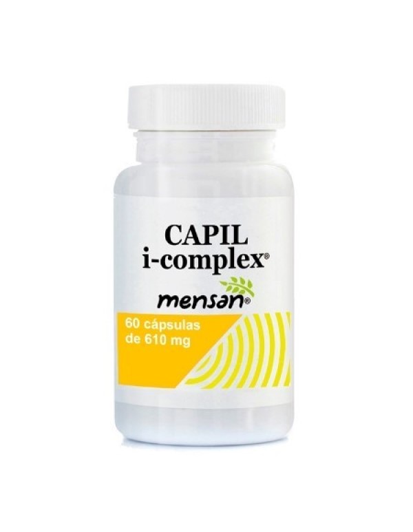 Capil i-complex   Mensan | Complemento capilar con L-Metionina, Ginkgo, Zinc y Vitaminas B