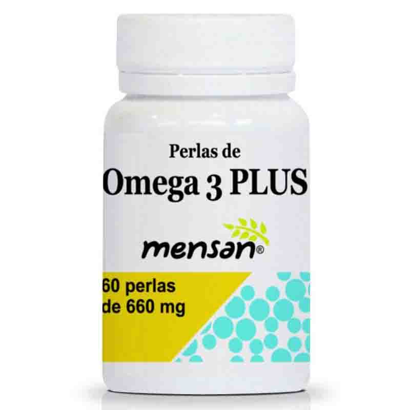 MENSAN - OMEGA 3 PLUS (+DHA) 660mg - 60 perlas