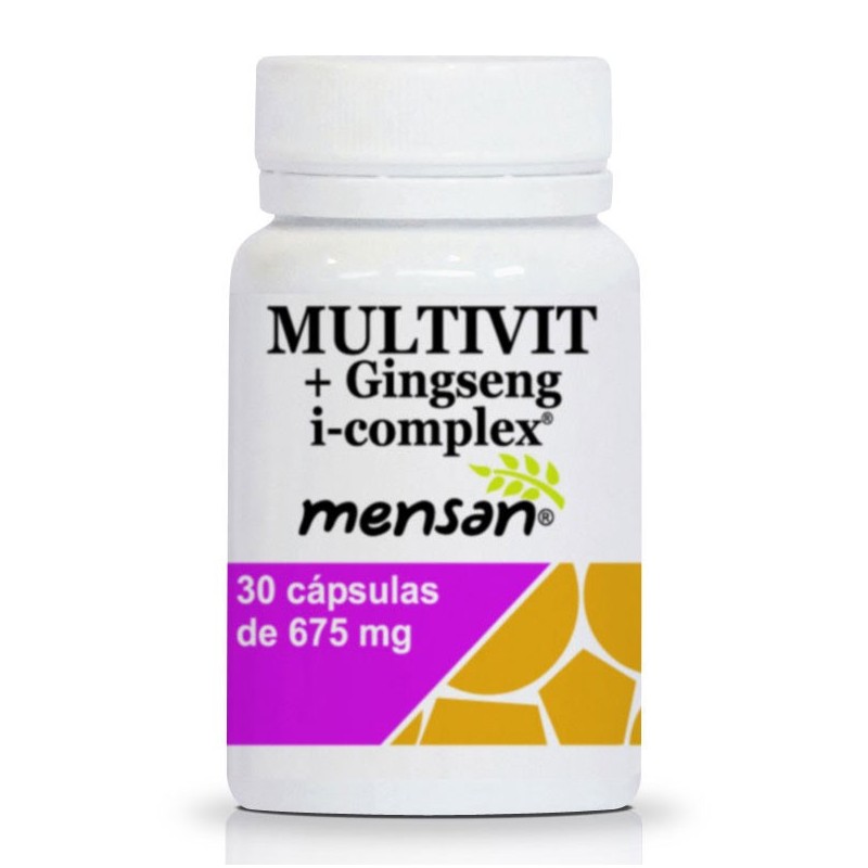 MENSAN - MULTIVIT+GINSENG i-complex 675mg - 30 cápsulas