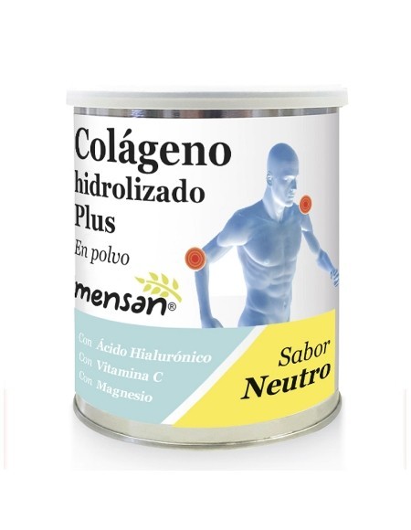 Colágeno hidrolizado PLUS en polvo (Colágeno hidrolizado + Mg + C + hialurónico) Mensan 350g