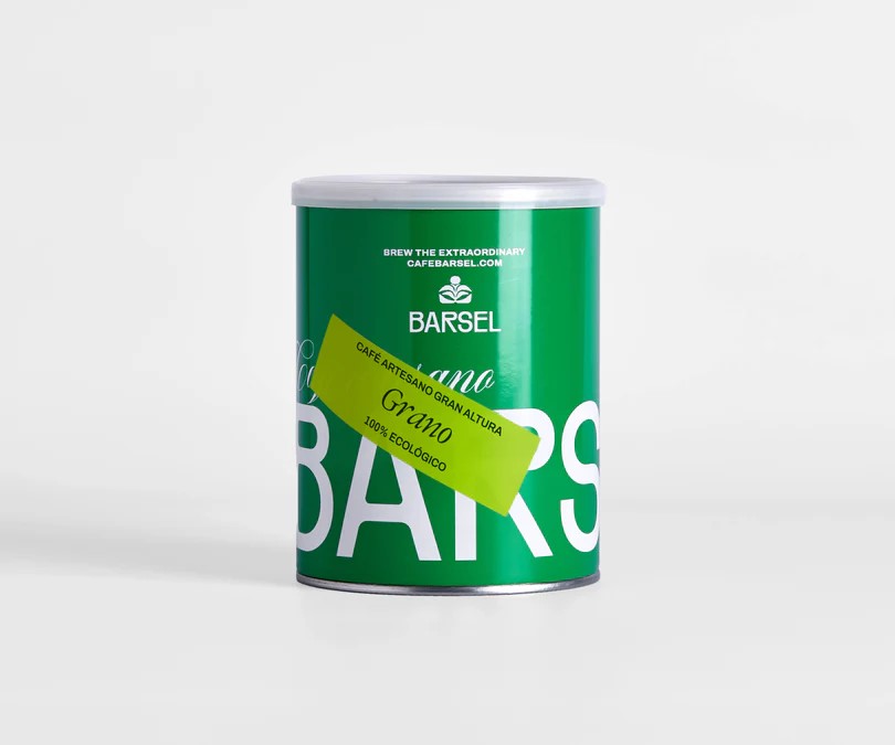 Café en Grano 250g Barsel | 100% Arábica y Ecológico