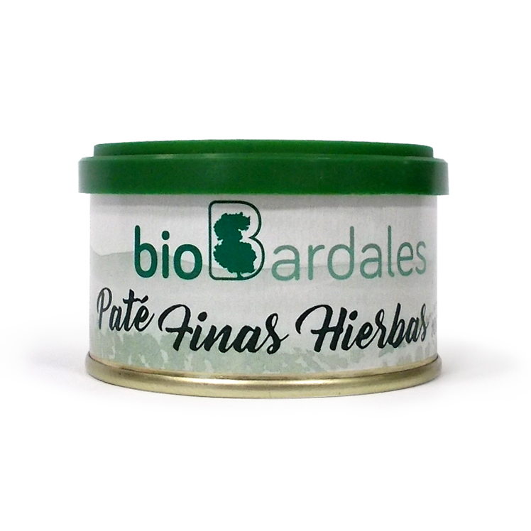 BIOBARDALES - PATE DE FINAS HIERBAS BIO 100g