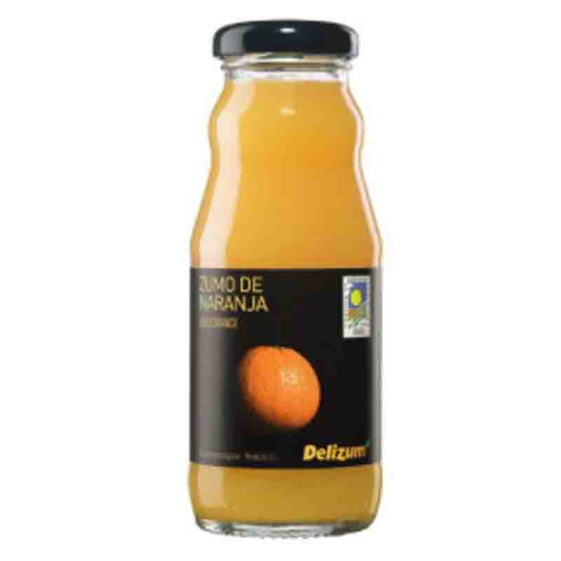 Zumo de naranja 200ml ecológico Delizum