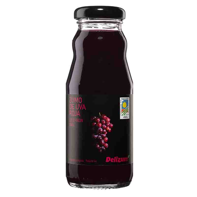 ZUMO DE UVA ROJA BIO 200ml DELIZUM