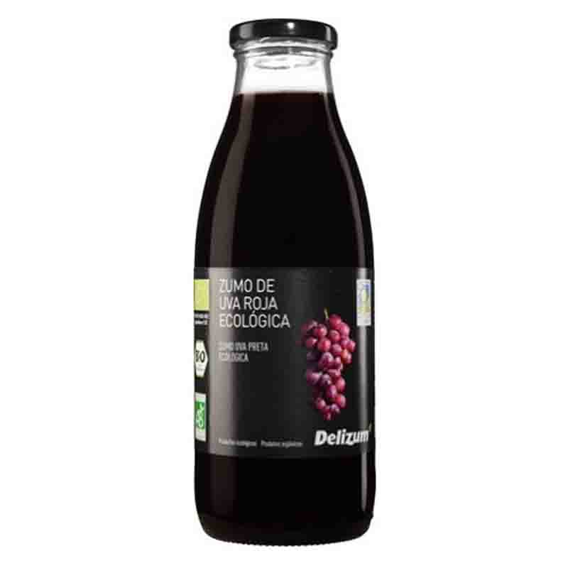 ZUMO DE UVA ROJA BIO 1L DELIZUM