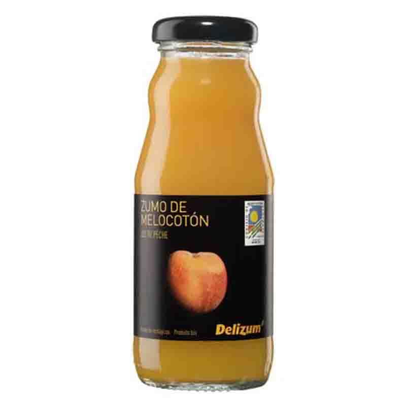 ZUMO DE MELOCOTON BIO 200ml DELIZUM